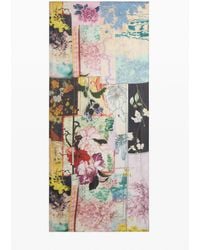 Desigual - Rectangular Printed Scarf, Viscose - Lyst