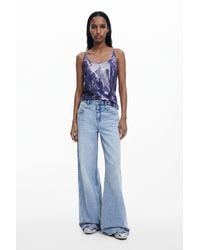 Desigual - T-Shirt Designed By Mr. Christian Lacroix, Viscose - Lyst