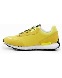 Desigual - Rubberised Running Sneakers - Lyst