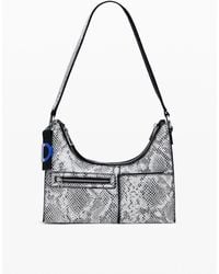 Desigual - Small Detachable Two-Tone Bag, Polyurethane - Lyst
