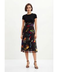 Desigual - M. Christian Lacroix Combination Midi Dress - Lyst