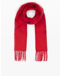 Desigual - Scarf With Fringes, Polyester - Lyst