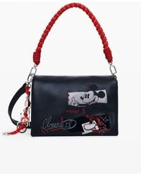 Desigual - Medium Mickey Faux Leather Crossbody Bag - Lyst