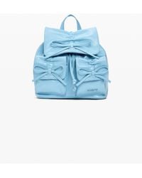 Desigual - Small Shiny Bow Backpack, Polyurethane - Lyst