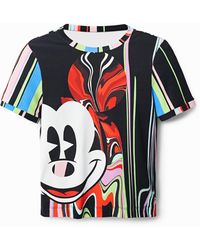 Desigual - M. Christian Lacroix Mickey Mouse T-shirt - Lyst