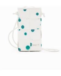 Desigual - L Woven Droplets Phone Pouch, Polyurethane - Lyst