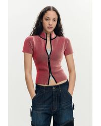 Desigual - Iridescent Knit Top - Lyst