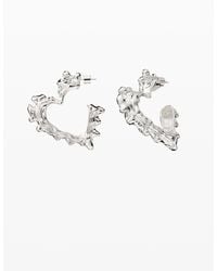 Desigual - Small Zalio Heart Earrings - Lyst
