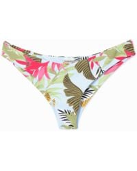 Desigual - Tropical Bikini Bottoms - Lyst