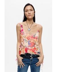 Desigual - T-Shirt Designed By Mr. Christian Lacroix, Polyester - Lyst