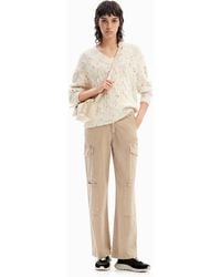 Desigual - Long Cargo Trousers, Cotton - Lyst