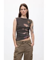Desigual - Sleeveless Knit T-Shirt, Polyester - Lyst