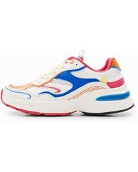 Desigual - Patchwork Running Sneakers - Lyst