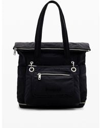 Desigual - Voyager Multi-Pocket Backpack, Polyamide - Lyst