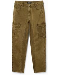 Desigual - Hybrid Cargo Trousers, Cotton - Lyst