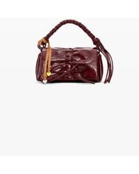 Desigual - Small Shiny Bow Bag, Polyurethane - Lyst