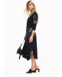 Desigual - Midi Floral Dress, Viscose - Lyst