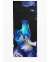 Desigual - Rectangular Gradient Foulard, Viscose - Lyst