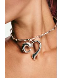 Desigual - Heart Pendant Zalio - Lyst