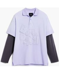 Desigual - Double-Sleeve Patch T-Shirt Botter, Cotton - Lyst
