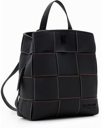 Desigual - S Woven Stitching Backpack - Lyst