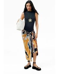 Desigual - Sleeveless Printed Dress, Viscose - Lyst