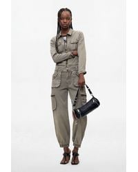 Desigual - Combined Tencel Trousers, Cotton - Lyst