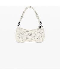 Desigual - Small Braided Lettering Bag, Polyurethane - Lyst