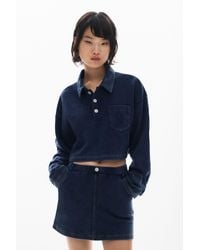 Desigual - Polo Sweatshirt With Buttons, Cotton - Lyst