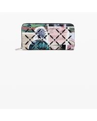 Desigual - Große Collage-Geldbörse Mit Ausstanzungen - Lyst