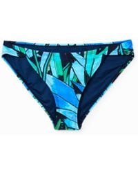 Desigual - Tropical Bikini Bottoms - Lyst