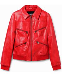 Desigual - Retro Biker Jacket - Lyst