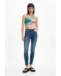 Desigual - Slim Push-Up Jeans - Lyst