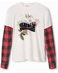 Desigual - “Save Nature” T-Shirt, Cotton - Lyst
