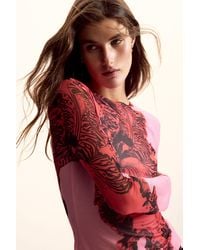 Desigual - T-Shirt Designed By Mr. Christian Lacroix, Polyester - Lyst