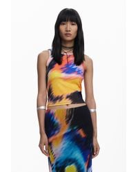 Desigual - T-Shirt Designed By Mr. Christian Lacroix - Lyst