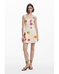 Desigual - Tyler Mcgillivary Floral Panel Dress - Lyst