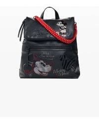 Desigual - Medium Mickey Backpack Disney, Polyurethane - Lyst