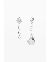 Desigual - Irregular Shell Earrings Zalio - Lyst
