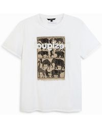 Desigual - Camiseta Parche 100% Algodón - Lyst