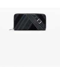 Desigual - Large Faux Leather Wallet With Buckles, Polyurethane - Lyst