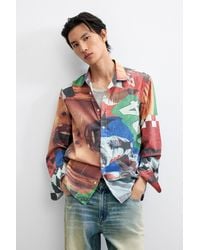 Desigual - Collage Print Shirt - Lyst