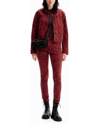 Desigual - Newspaper Denim Trucker Jacket - Lyst