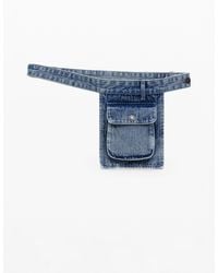 Desigual - Denim Pocket Belt, Cotton - Lyst