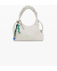Desigual - Medium 3D Logo Bag With Ruched Handle, Polyurethane - Lyst