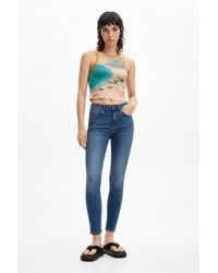 Desigual - Slim Push-Up Jeans - Lyst