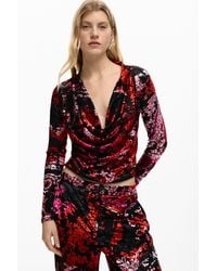 Desigual - T-Shirt Designed By Mr. Christian Lacroix - Lyst