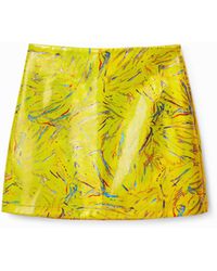 Desigual - Arty Slim Mini Skirt - Lyst