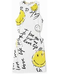 Desigual - Kurzes Kleid Slim Fit Smiley - Lyst