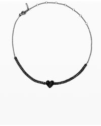 Desigual - Small Heart Necklace Zalio - Lyst